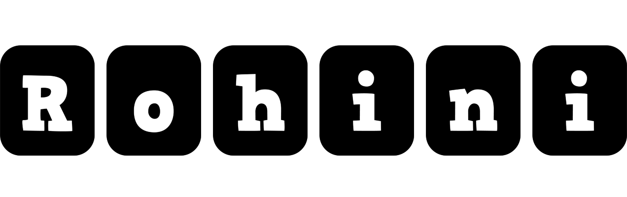 Rohini box logo