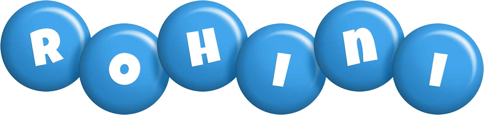 Rohini candy-blue logo
