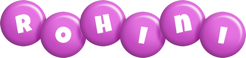Rohini candy-purple logo