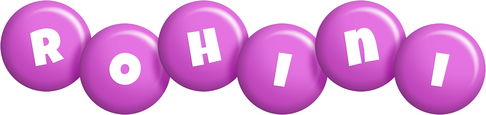 Rohini candy-purple logo