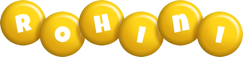Rohini candy-yellow logo