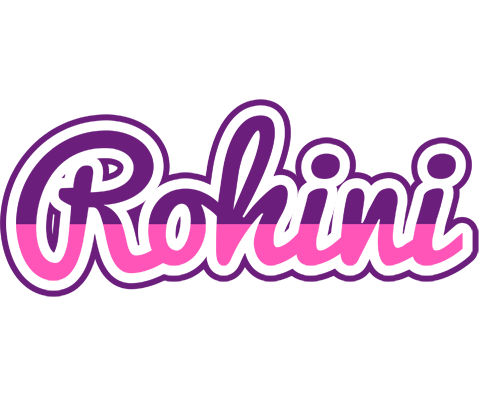 Rohini cheerful logo