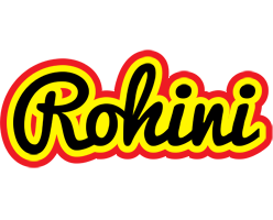 Rohini flaming logo