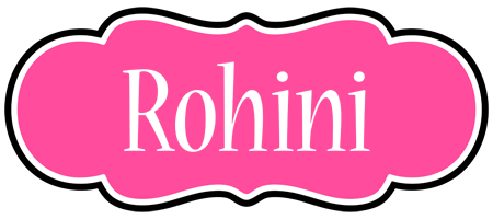 Rohini invitation logo