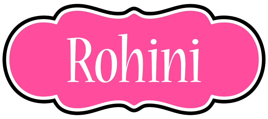 Rohini invitation logo