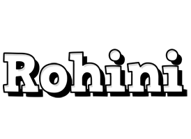 Rohini snowing logo