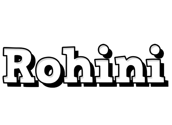 Rohini snowing logo