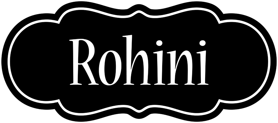 Rohini welcome logo