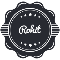 Rohit badge logo