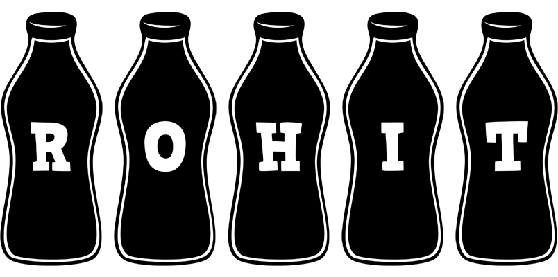Rohit bottle logo
