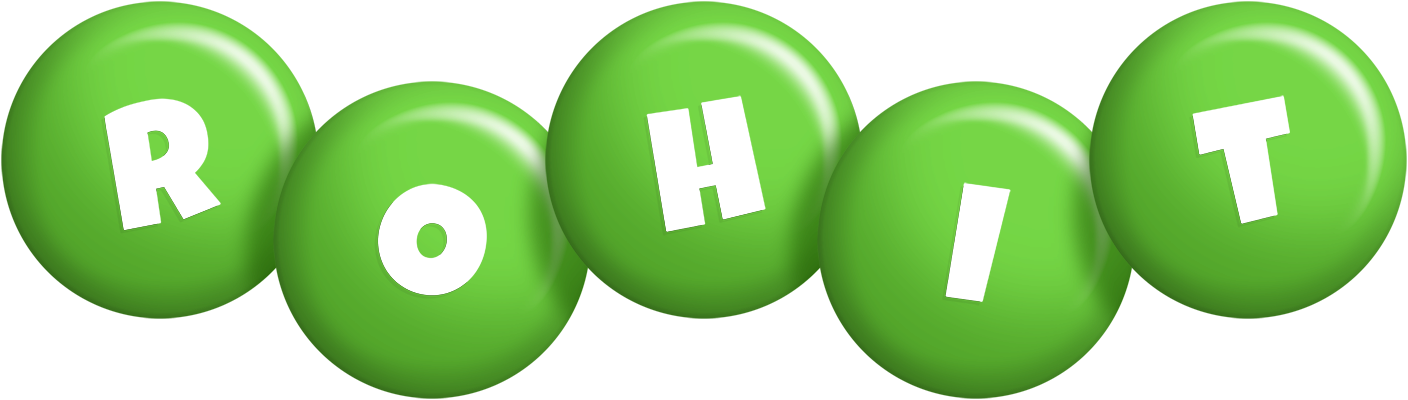 Rohit candy-green logo