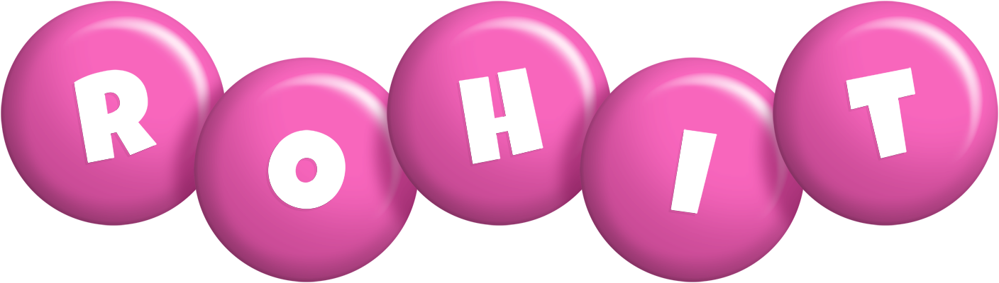 Rohit candy-pink logo