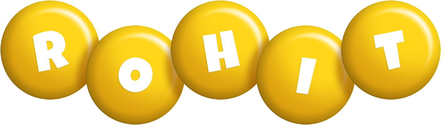 Rohit candy-yellow logo