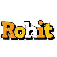 Rohit cartoon logo