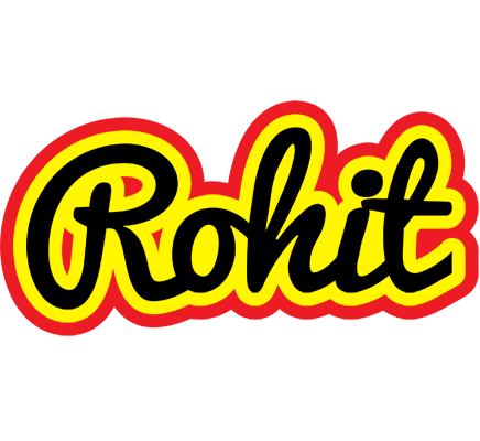 Rohit flaming logo