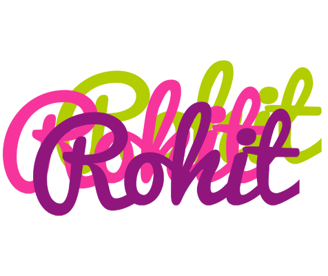 Rohit flowers logo