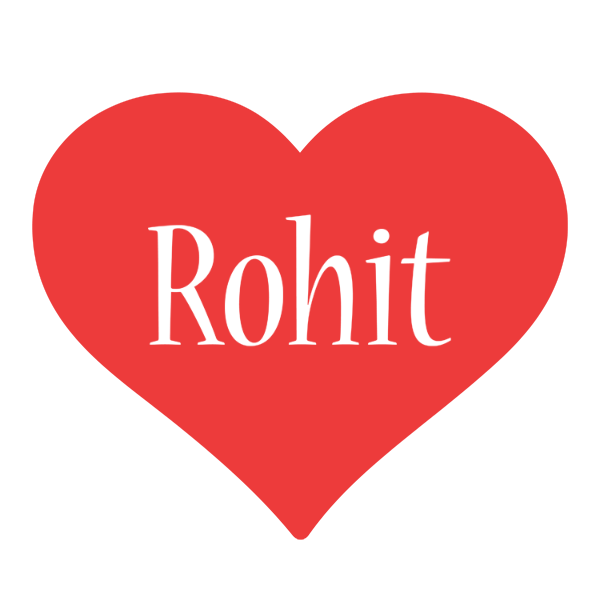 Rohit love logo