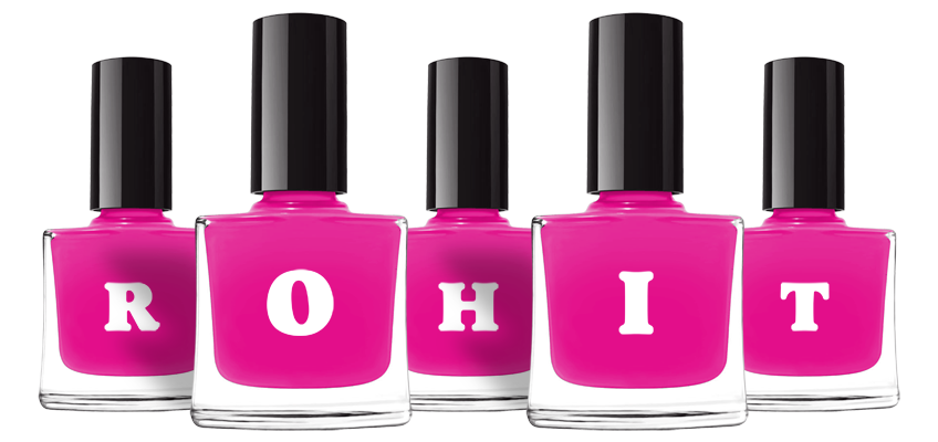 Rohit nails logo