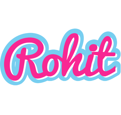 Rohit popstar logo