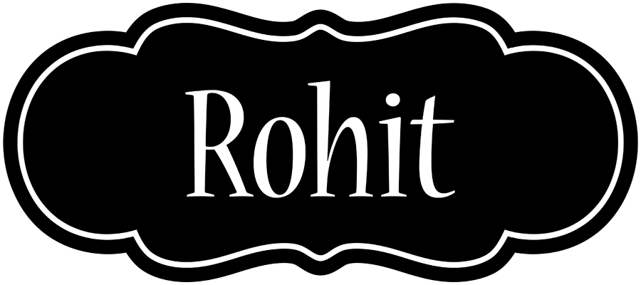 Rohit welcome logo