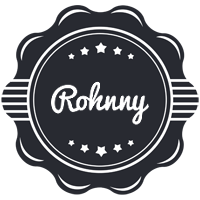 Rohnny badge logo