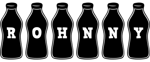 Rohnny bottle logo