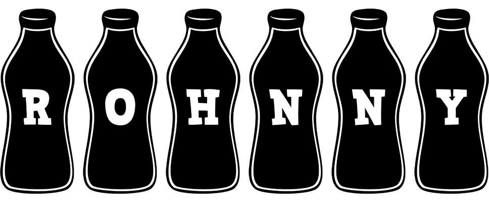 Rohnny bottle logo