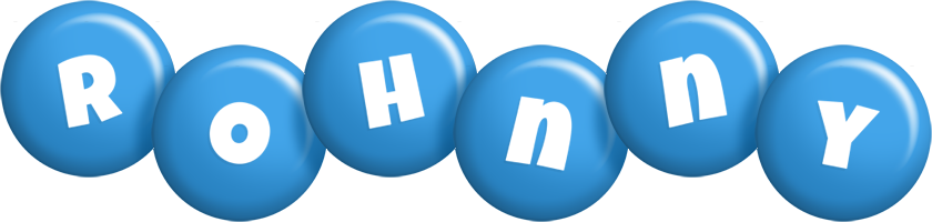 Rohnny candy-blue logo