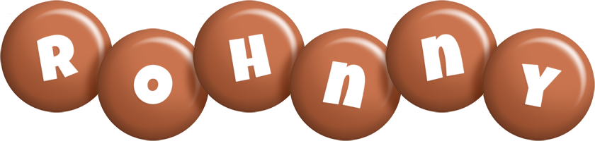 Rohnny candy-brown logo