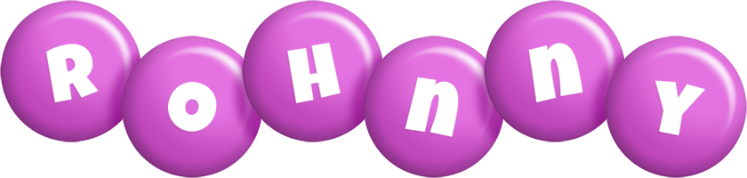 Rohnny candy-purple logo