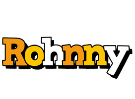 Rohnny cartoon logo