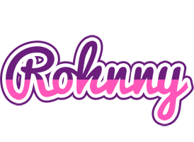 Rohnny cheerful logo