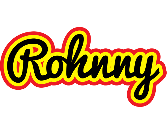 Rohnny flaming logo