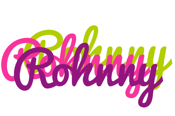 Rohnny flowers logo