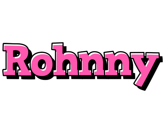 Rohnny girlish logo