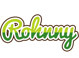 Rohnny golfing logo