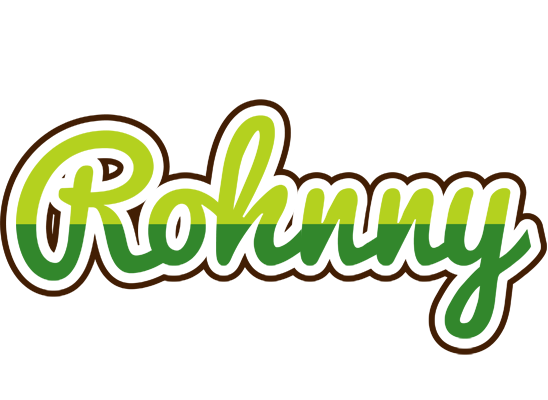Rohnny golfing logo