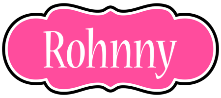 Rohnny invitation logo