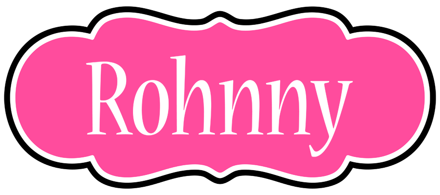 Rohnny invitation logo