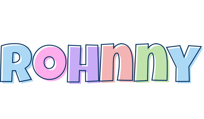 Rohnny pastel logo