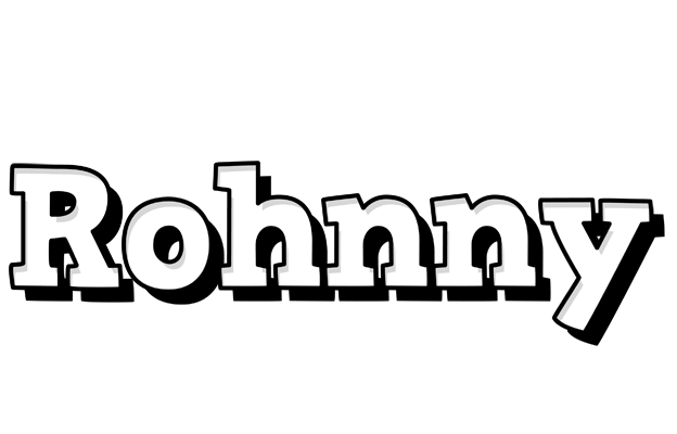 Rohnny snowing logo