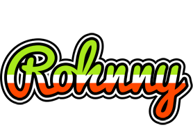 Rohnny superfun logo