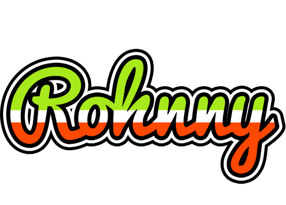 Rohnny superfun logo