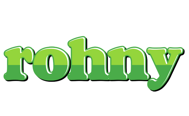 Rohny apple logo