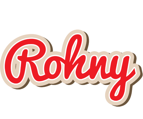 Rohny chocolate logo