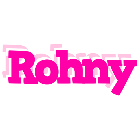Rohny dancing logo