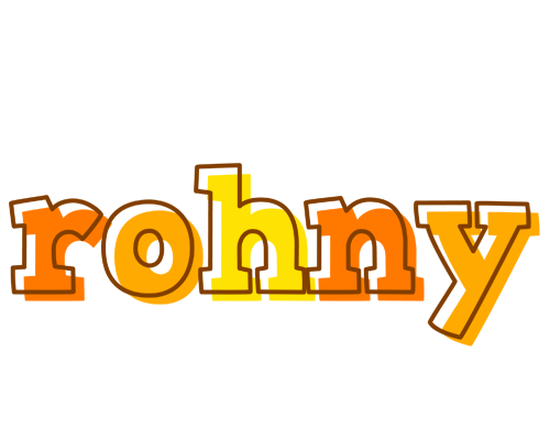 Rohny desert logo
