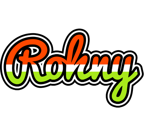 Rohny exotic logo