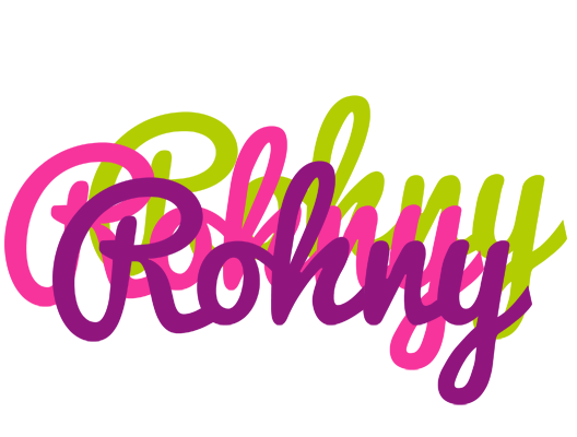 Rohny flowers logo