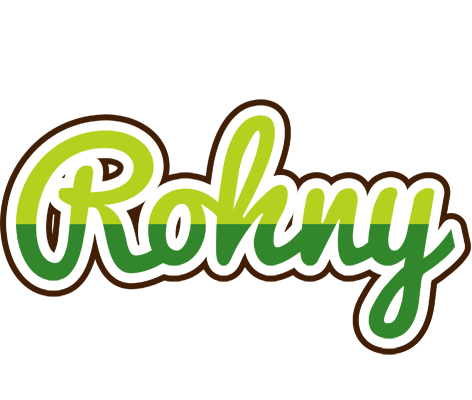 Rohny golfing logo